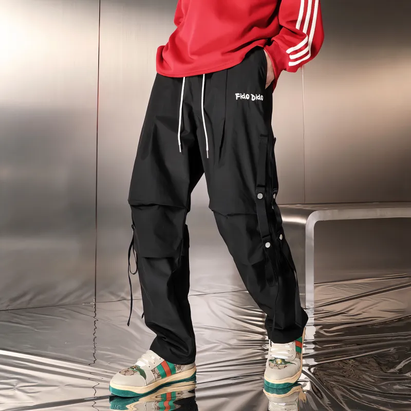 FIDO DIDO Casual Pants Unisex-7