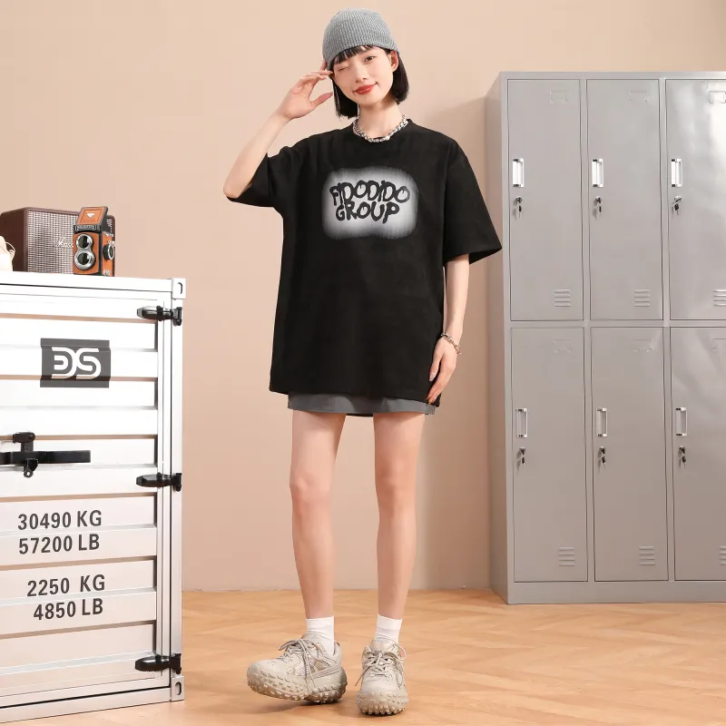 FIDO DIDO Short Sleeved T Shirts Unisex-3