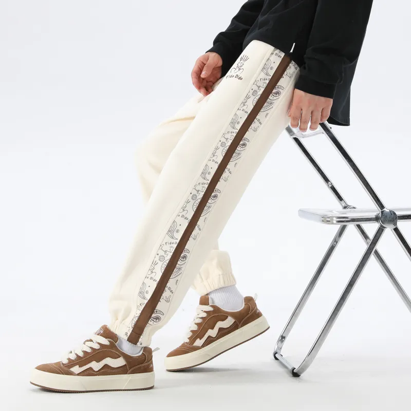 FIDO DIDO Casual Pants Unisex-13