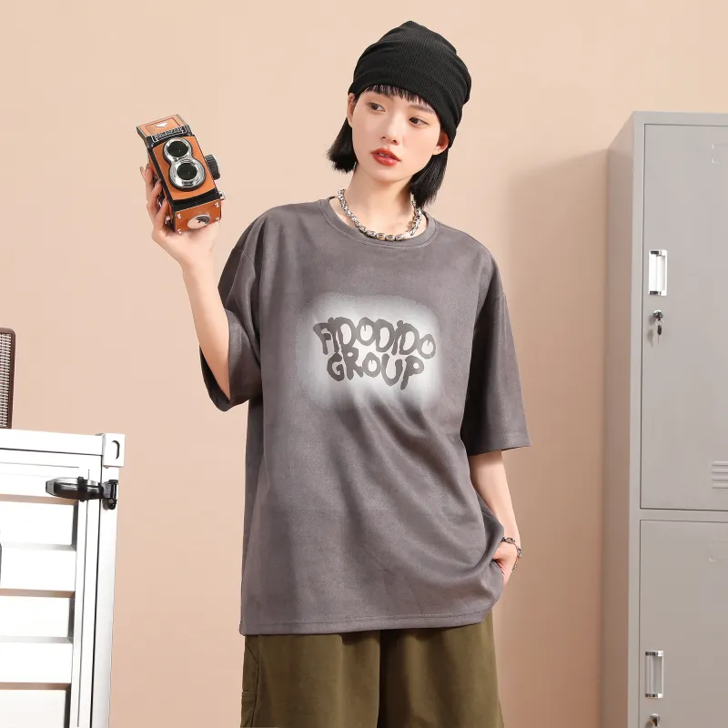 FIDO DIDO Short Sleeved T Shirts Unisex-15