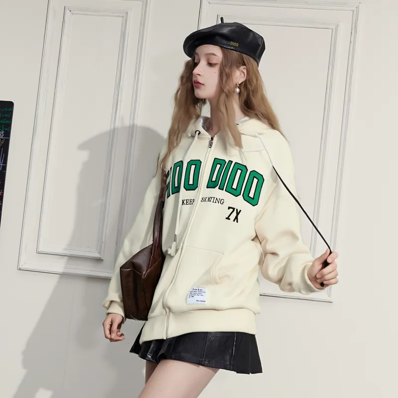 FIDO DIDO Sweatshirt Jacket Unisex-12