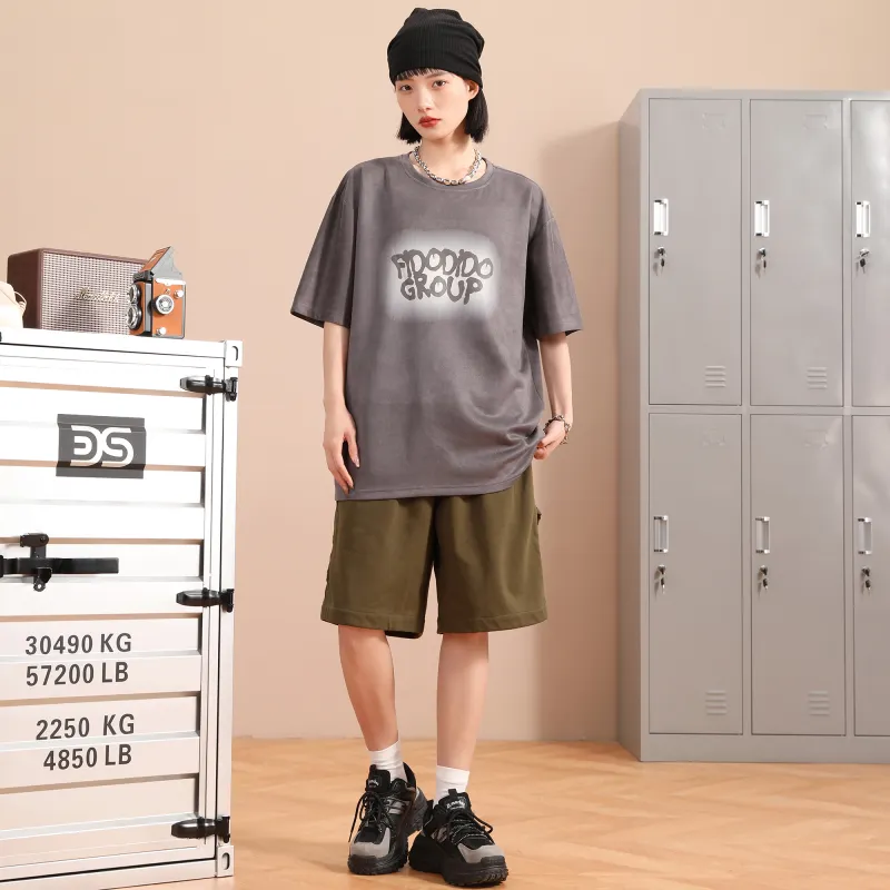 FIDO DIDO Short Sleeved T Shirts Unisex-17