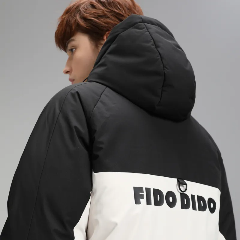 FIDO DIDO Puffer Jackets Unisex-5