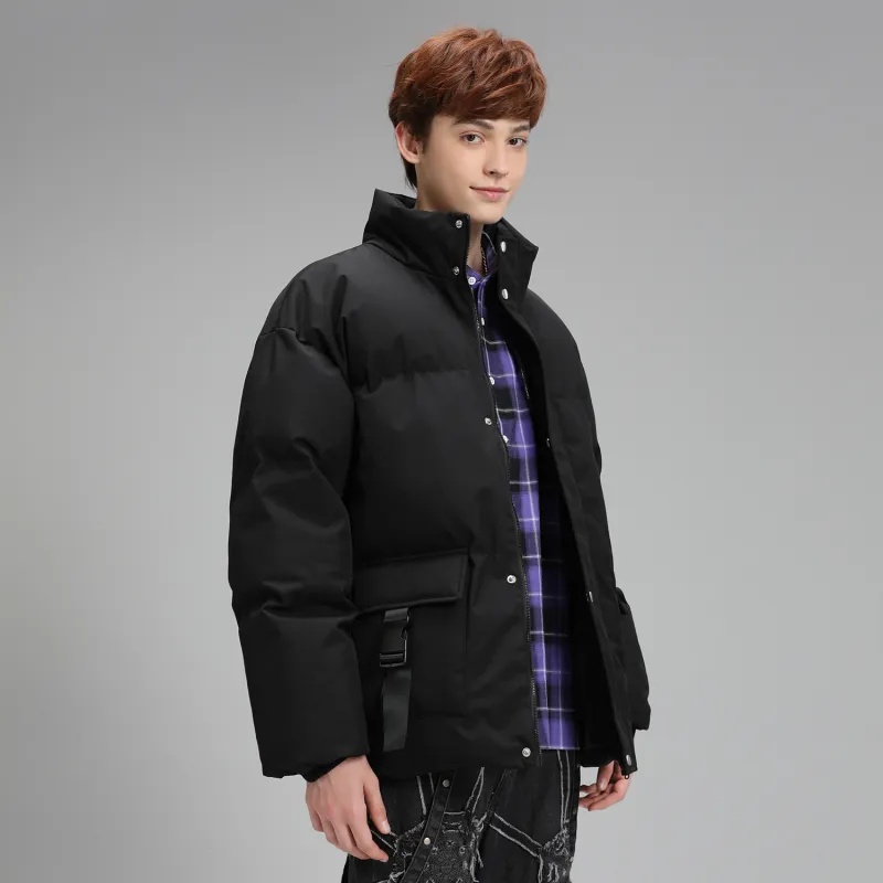 FIDO DIDO Puffer Jackets Unisex-4