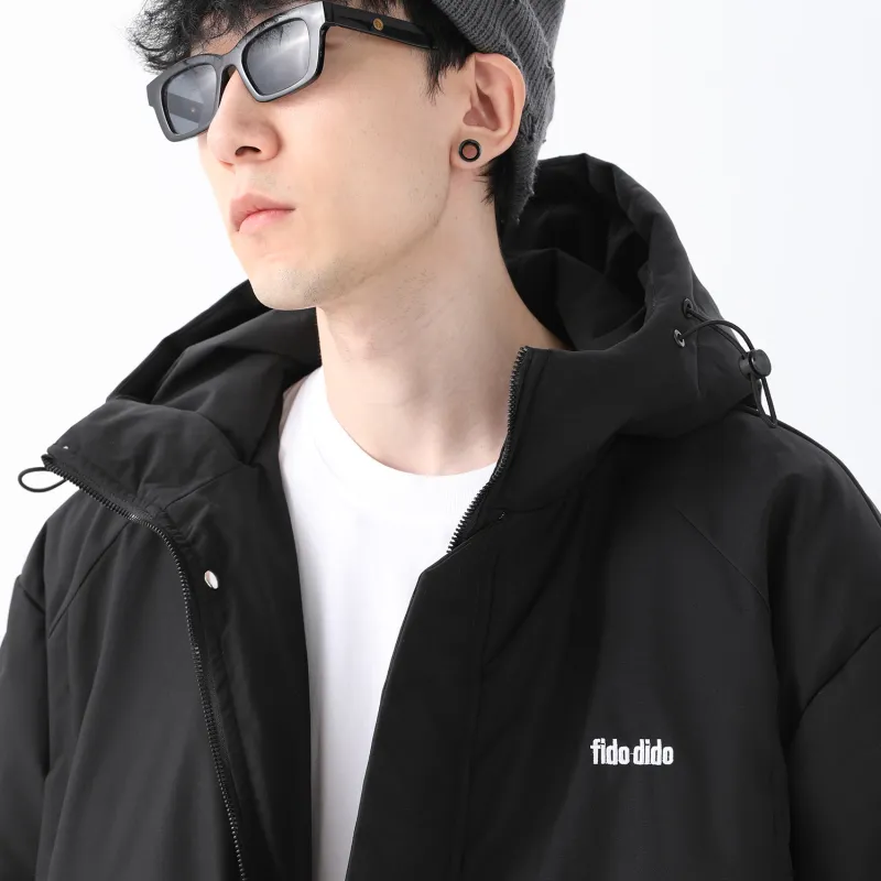 FIDO DIDO Puffer Jackets Unisex-3