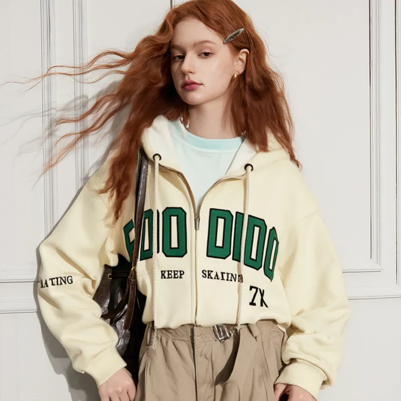 FIDO DIDO Sweatshirt Jacket Unisex-11