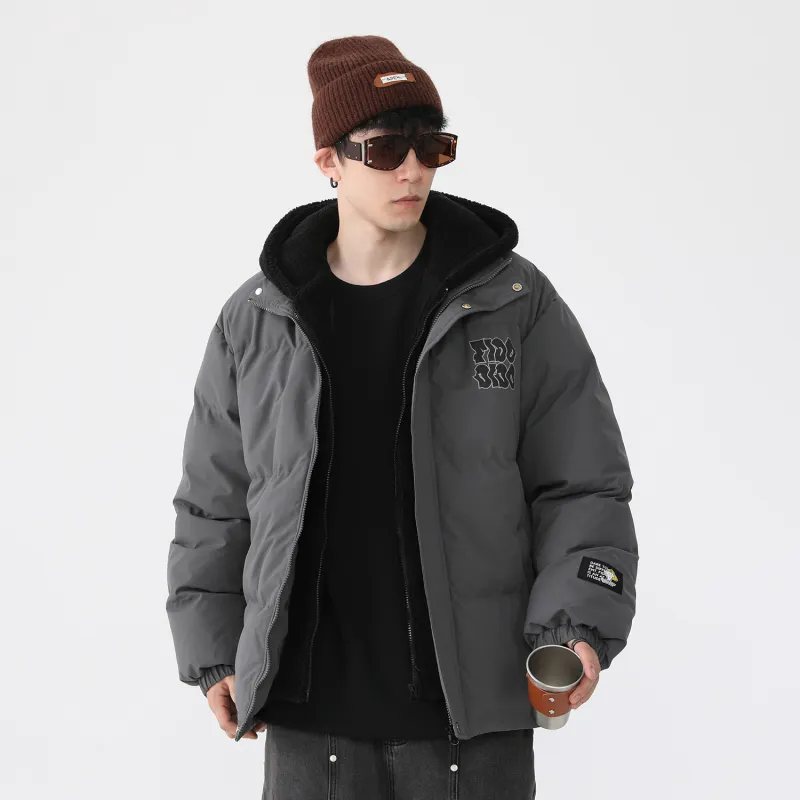 FIDO DIDO Puffer Jackets Unisex-11