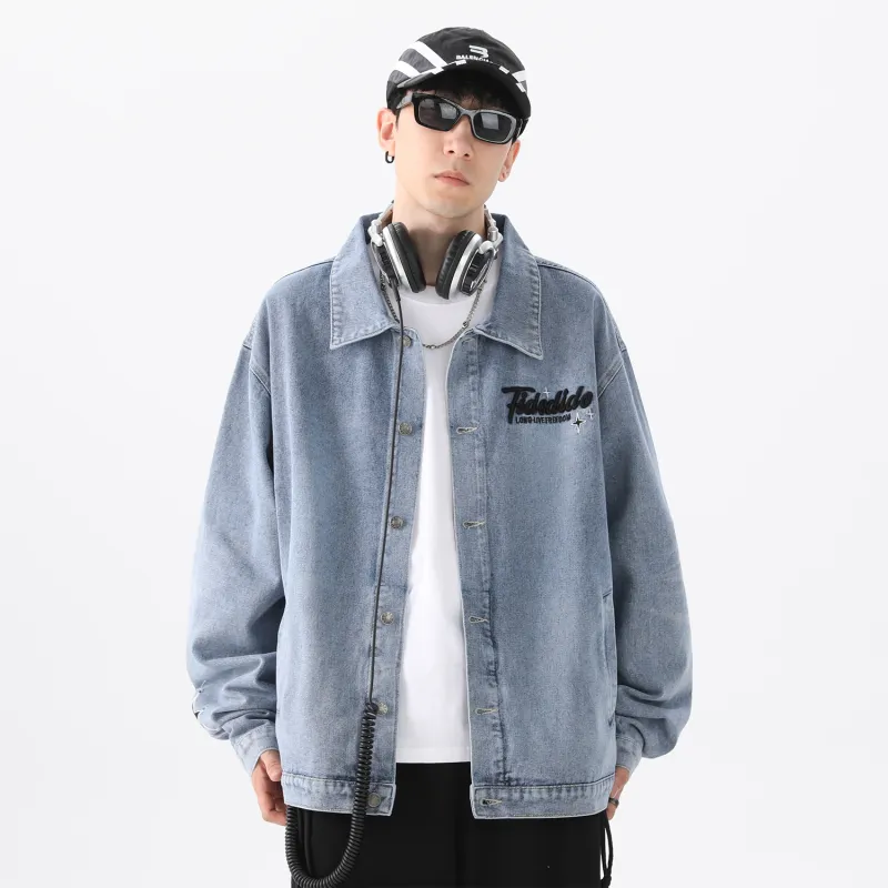 FIDO DIDO Denim Jackets Unisex-10