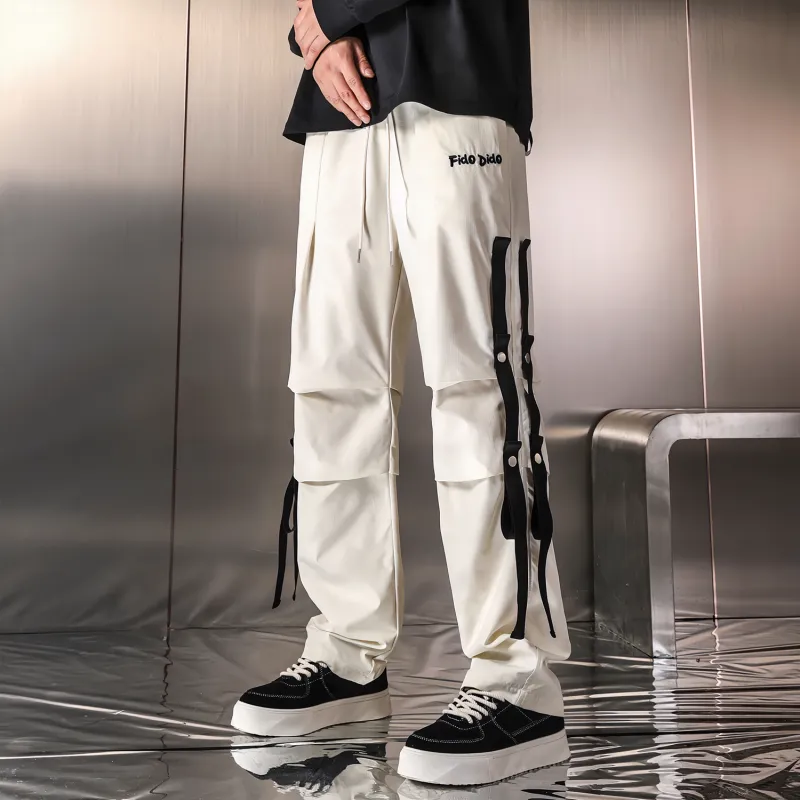 FIDO DIDO Casual Pants Unisex-10