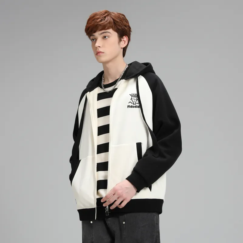 FIDO DIDO Sweatshirt Jacket Unisex-14