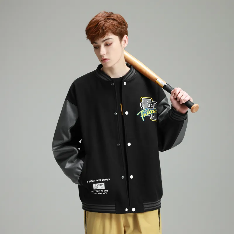 FIDO DIDO Baseball Jerseys Unisex-6