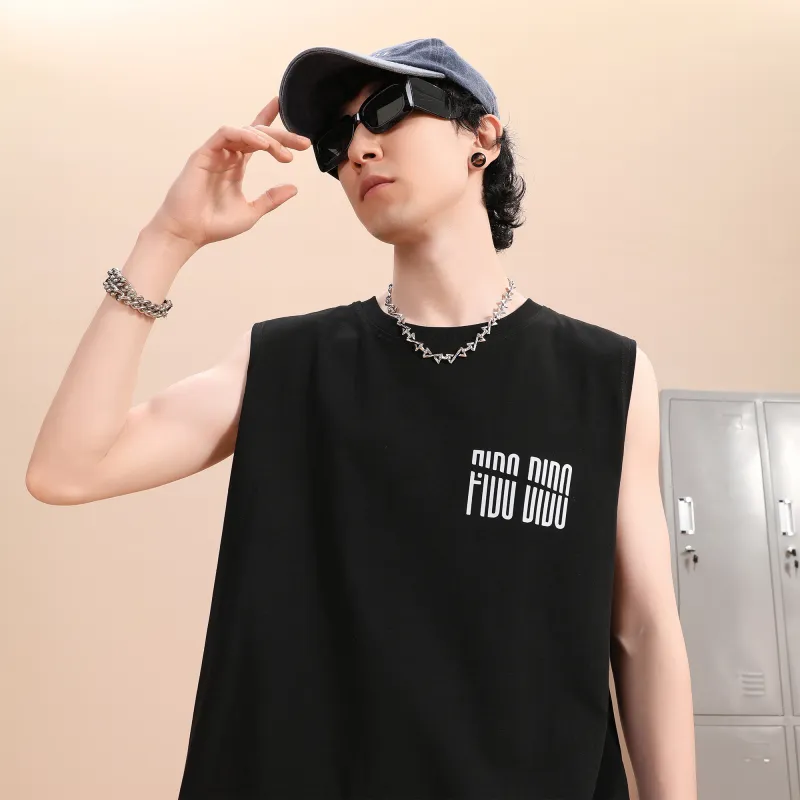 FIDO DIDO Tank Tops Unisex-6