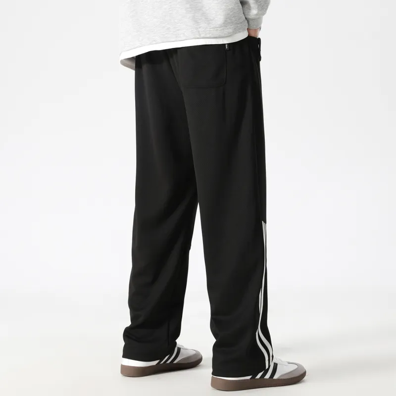 FIDO DIDO Knitted Sweatpants Unisex Couple's-8
