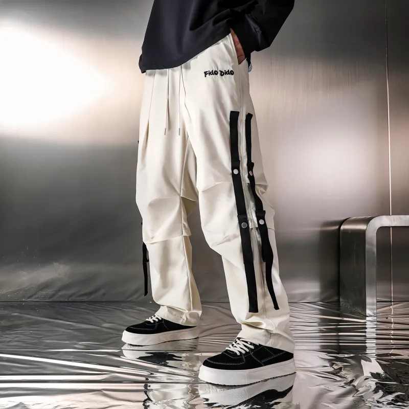 FIDO DIDO Casual Pants Unisex-15
