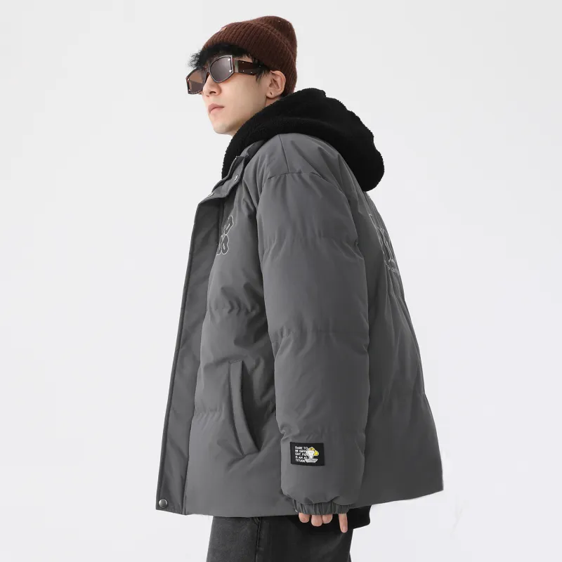 FIDO DIDO Puffer Jackets Unisex-12
