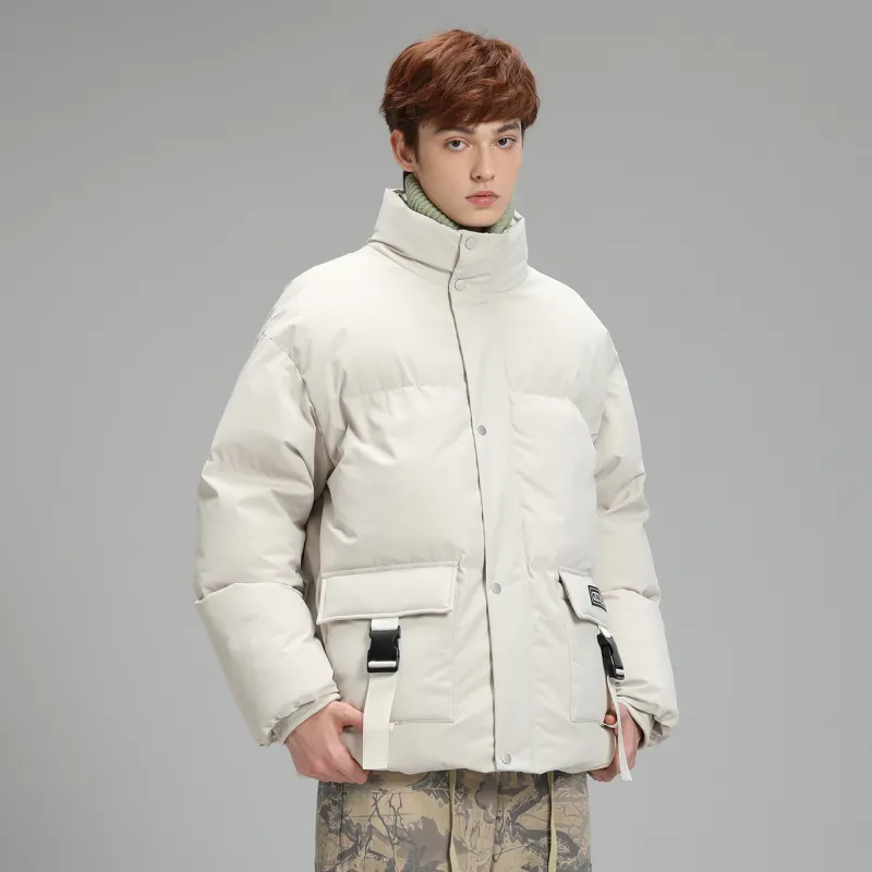 FIDO DIDO Puffer Jackets Unisex-11