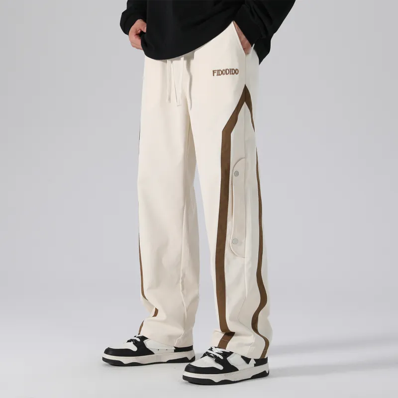 FIDO DIDO Casual Pants Unisex-13
