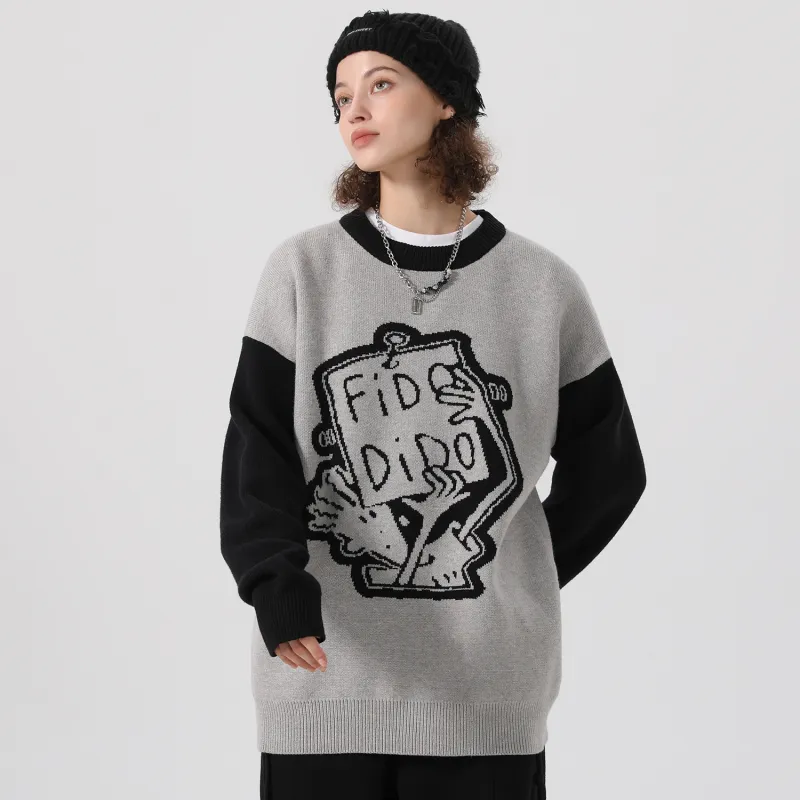 FIDO DIDO Sweaters Unisex-4