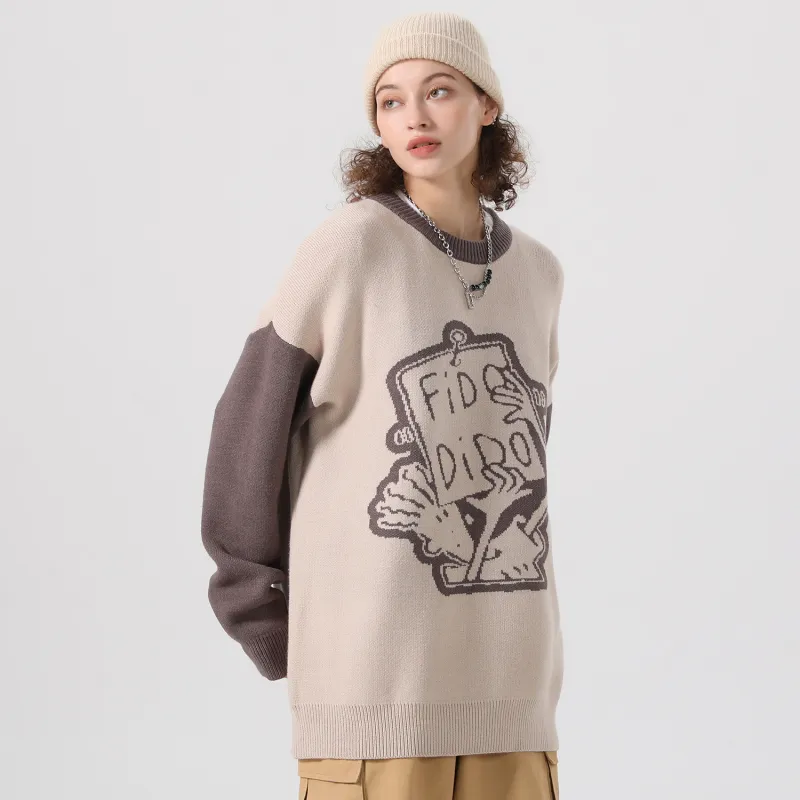 FIDO DIDO Sweaters Unisex-17