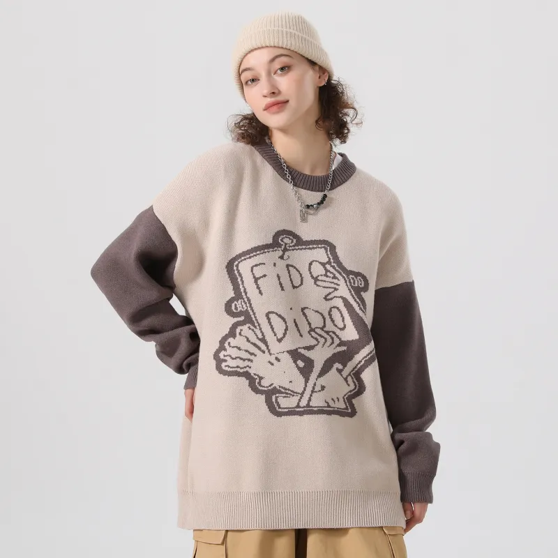 FIDO DIDO Sweaters Unisex-14