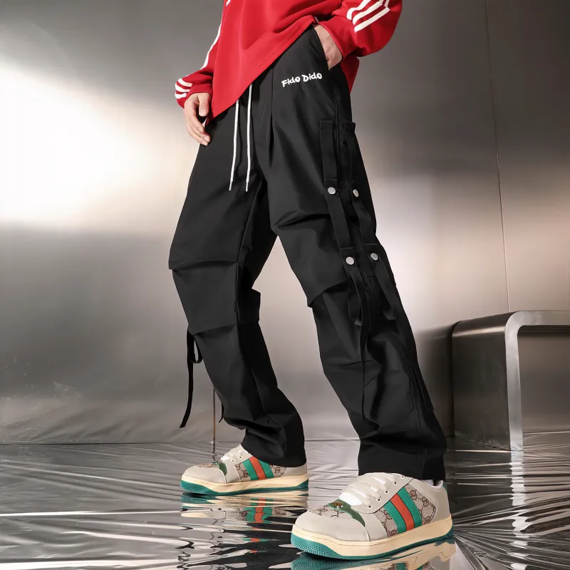 FIDO DIDO Casual Pants Unisex-4
