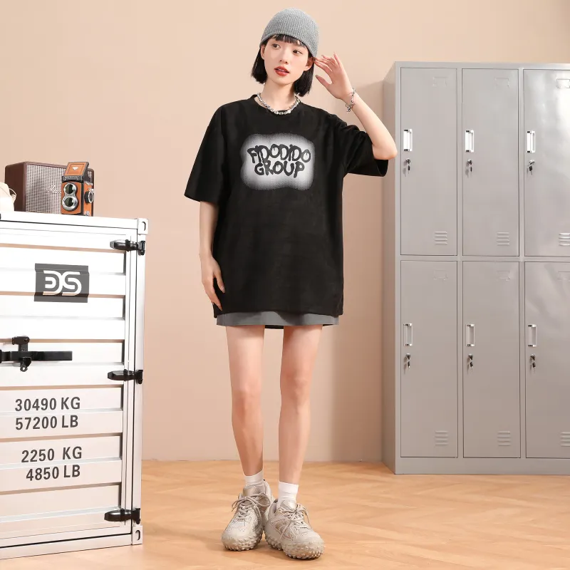FIDO DIDO Short Sleeved T Shirts Unisex-8