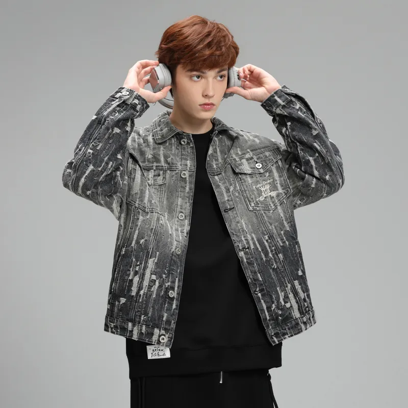 FIDO DIDO Denim Jackets Unisex-2