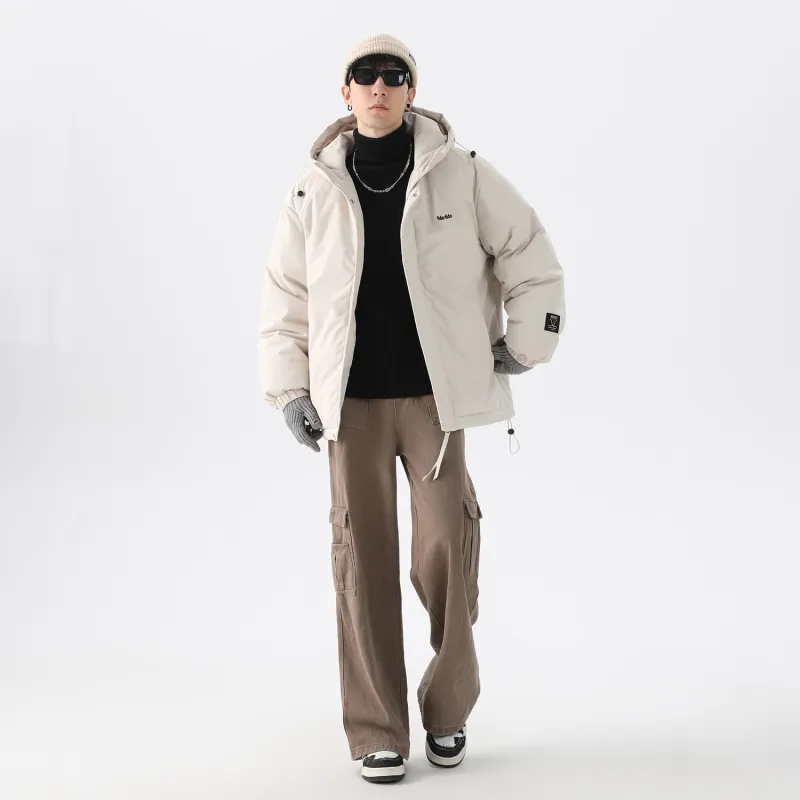 FIDO DIDO Puffer Jackets Unisex-12
