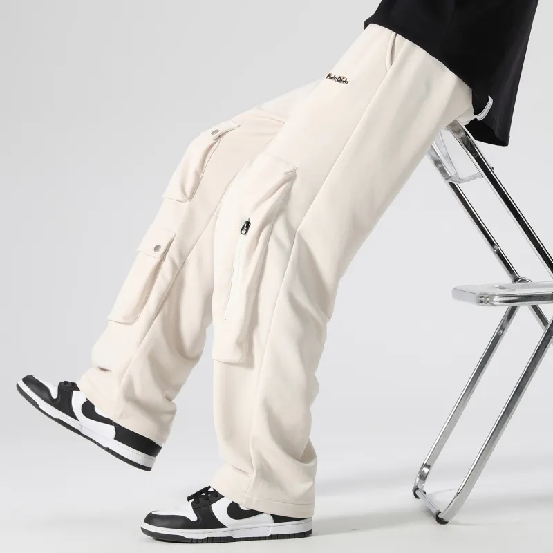 FIDO DIDO Casual Pants Unisex-19