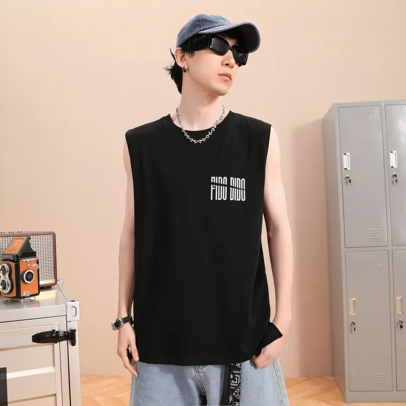 FIDO DIDO Tank Tops Unisex-3
