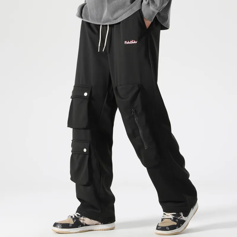 FIDO DIDO Casual Pants Unisex-2