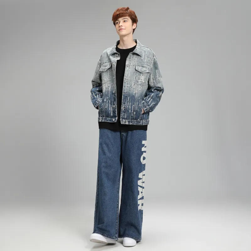 FIDO DIDO Denim Jackets Unisex-17