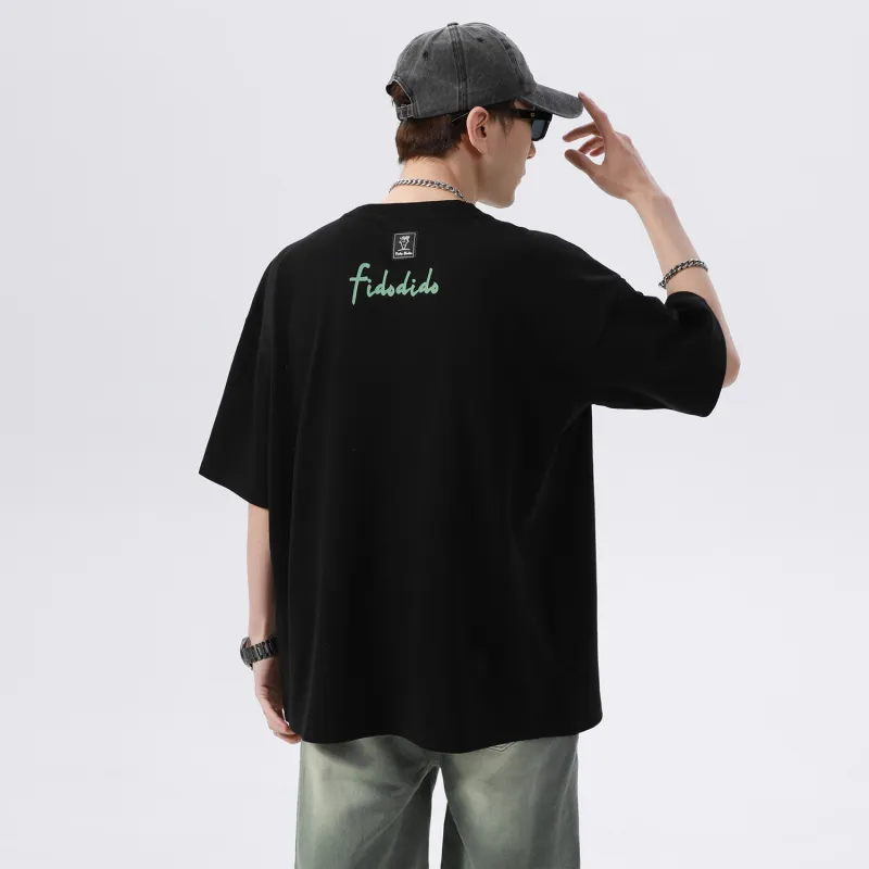 FIDO DIDO Short Sleeved T Shirts Unisex-6