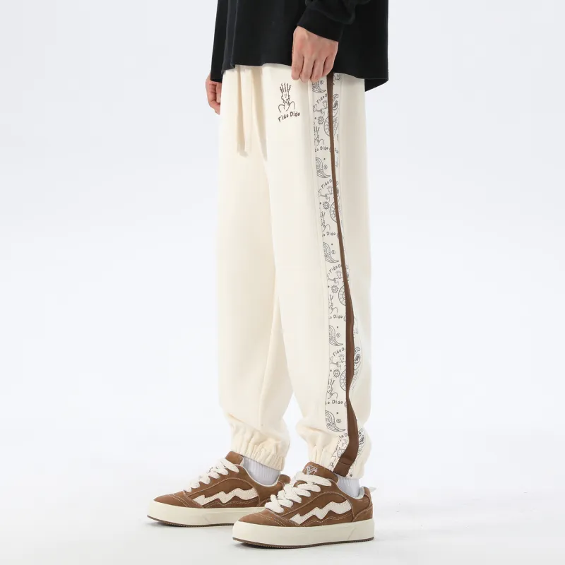 FIDO DIDO Casual Pants Unisex-17