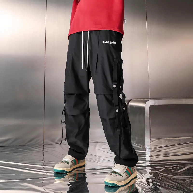 FIDO DIDO Casual Pants Unisex-2