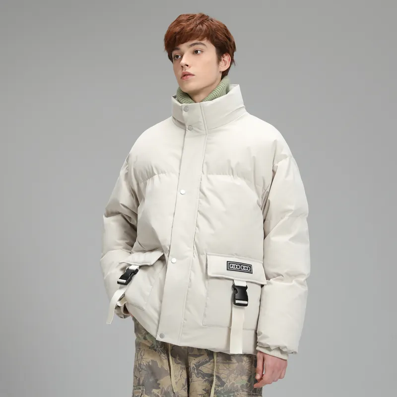 FIDO DIDO Puffer Jackets Unisex-17