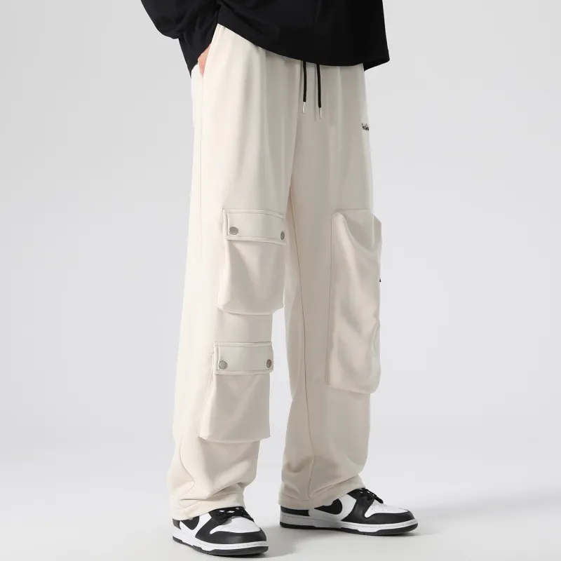 FIDO DIDO Casual Pants Unisex-15