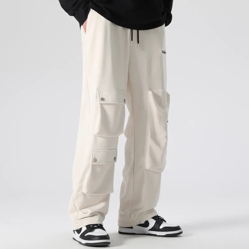 FIDO DIDO Casual Pants Unisex-17