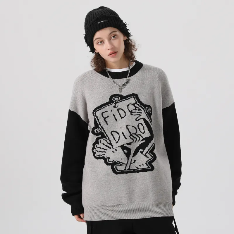 FIDO DIDO Sweaters Unisex-2