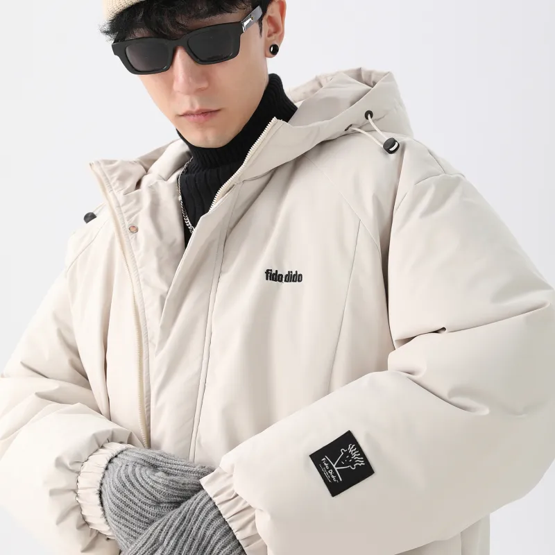 FIDO DIDO Puffer Jackets Unisex-19