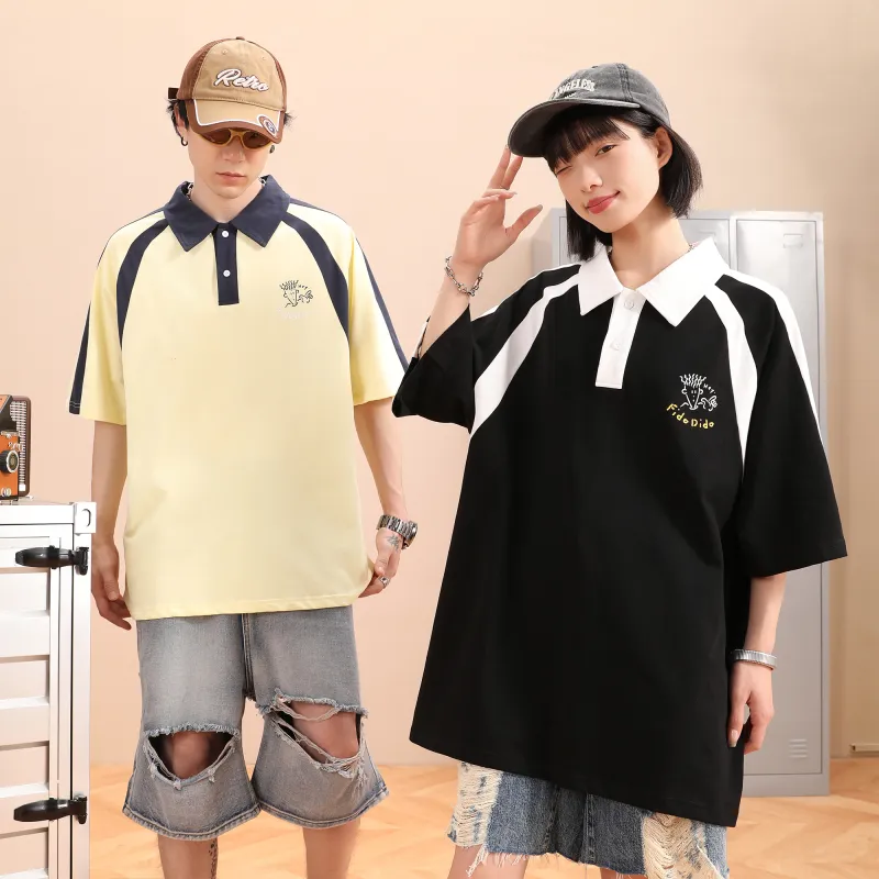 FIDO DIDO Polo Shirts Unisex-5
