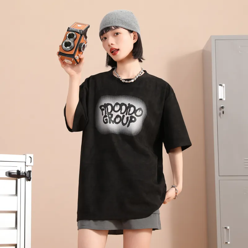 FIDO DIDO Short Sleeved T Shirts Unisex-5