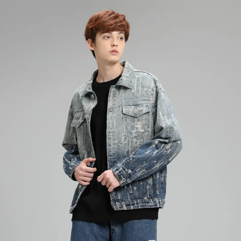 FIDO DIDO Denim Jackets Unisex-14