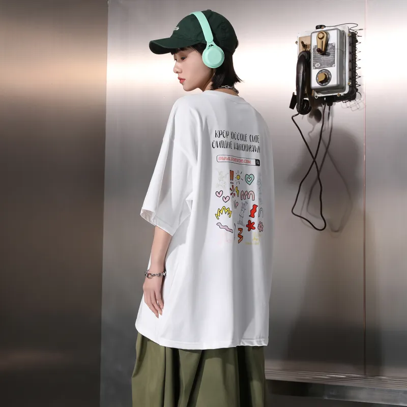 FIDO DIDO Short Sleeved T Shirts Unisex-14