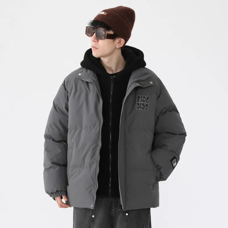 FIDO DIDO Puffer Jackets Unisex-14