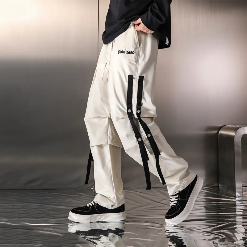FIDO DIDO Casual Pants Unisex-12