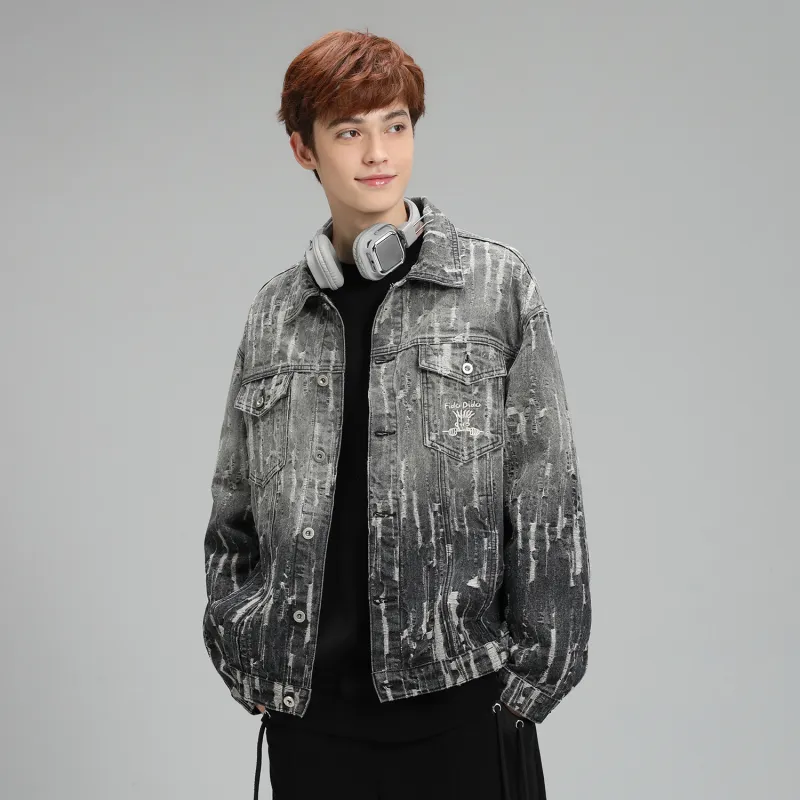 FIDO DIDO Denim Jackets Unisex-4