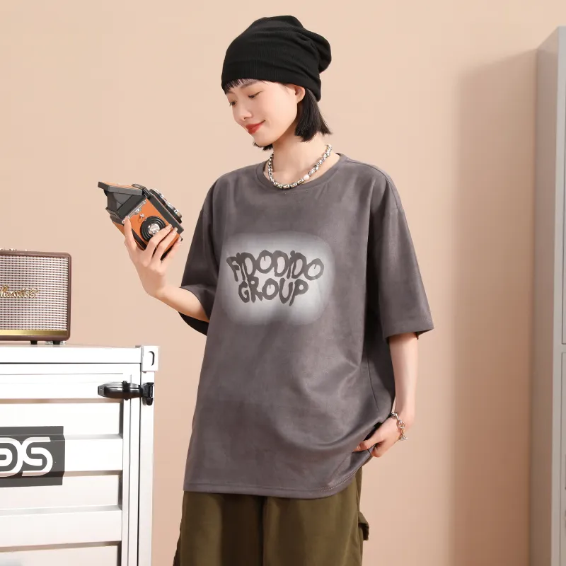 FIDO DIDO Short Sleeved T Shirts Unisex-13