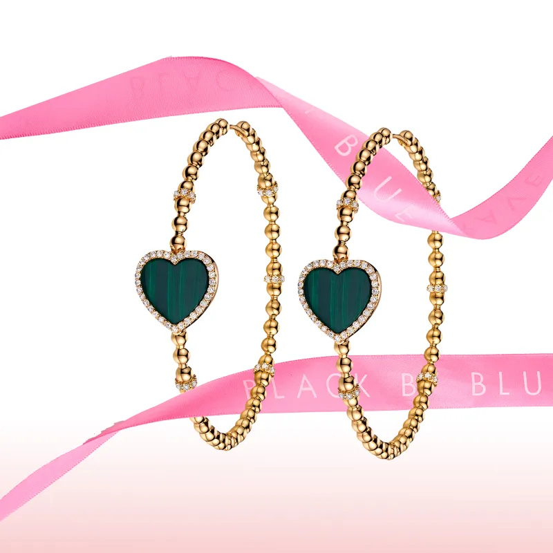 BLACK BY BLUE BRAVE 4B Brass Earrings Women's-3