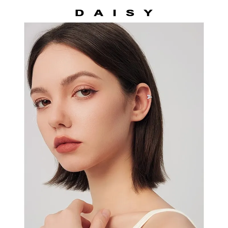 Daisy Dream 999 Fine Silver Earrings Women's-3